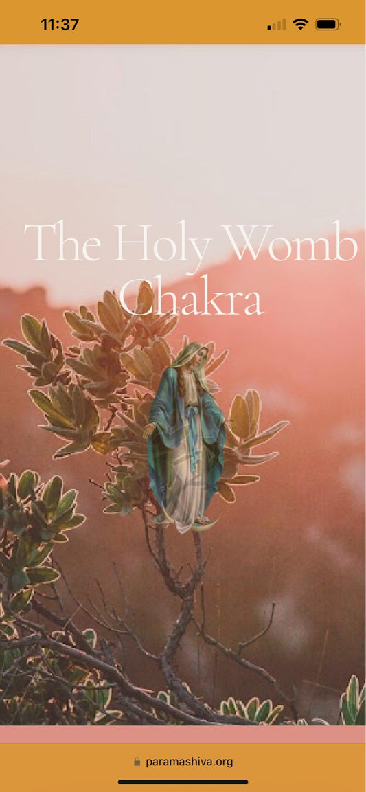 Holy Womb Chakra Meditation